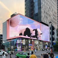 Pantalla LED Solar para Exteriores Xxx que Ofrece Imágenes Visuales HD a Todo Color. Impermeable, a Prueba de Polvo y Ahorrador de Energía para Anuncios en Edificios Comerciales.