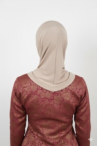 Fornitore Malese Harga Kilang Inner Cap9 Anak Tudung <span class=keywords><strong>Tak</strong></span> Sakit Telinga Bertali Beropol Muat S-XL Reliable Supply Partner - Product Image 3