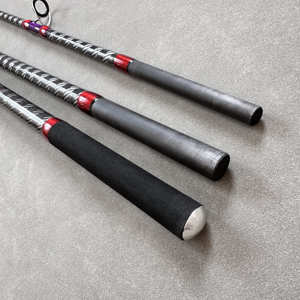 Canna da Pesca in 3 Sezioni per Acqua Salata 4,2m 4,5m 14 15 Piedi con Componenti Fuji Japan in Fibra di Carbonio per Lancio Long Spinning e Surfcasting 14ft 15ft <span class=keywords><strong>4.20</strong></span> - Product Image 6