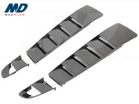 Évent de moteur arrière en fibre de carbone pour Audi R8 V8 V10 Spider 2008-2015