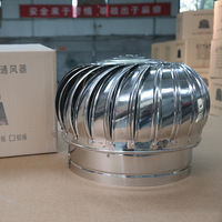 Serre en acier inoxydable sans puissance personnalisable monté sur le toit de l'industrie de la ventilation Super Mini ventilateur Turbo pour toit
