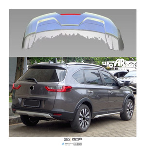 Alerón trasero de fibra de carbono ABS para coche, accesorio Exterior de moda, para <span class=keywords><strong>Honda</strong></span> BR-V <span class=keywords><strong>BRV</strong></span> <span class=keywords><strong>2022</strong></span> +, nuevo, venta al por mayor - Product Image 1