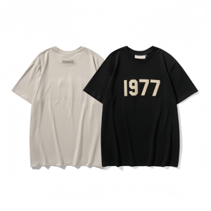 ESs1977 Camiseta de <span class=keywords><strong>Hombre</strong></span> de Gran Calidad en Oferta, Estilo Urbano Holgado, Color Negro Claro, Elástica, Talla Grande, Camiseta de Verano para <span class=keywords><strong>Hombre</strong></span> - Product Image 4
