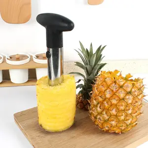 Ananas schneider und Corer Tool Edelstahl Ananas Perikarp Entferner Easy Twist Peeler Cutter Slicer Corer Peel