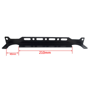 Poyracing Oil Cooler <b>Bracket</b> Aluminum Long Mount <b>Bracket</b> For British Style Cars Customizable Black Blue <b>Silver</b> - Product Image 5