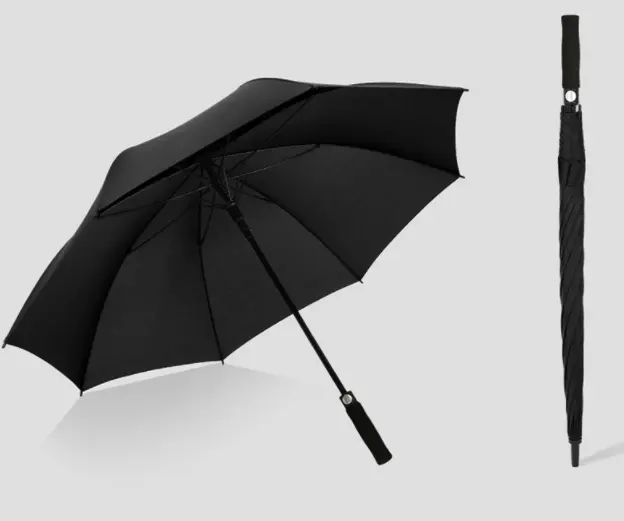 Fabrik Großhandel Persönlichkeit Sublimation Golf Regenschirm Benutzer definierte Logo Drucke Werbe schirm