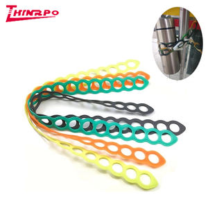 Faixa de borracha de silicone resistente, alça de borracha ajustável personalizada, tampa durável, faixa de fixação/borracha, cinta de amarração para baixo - Product Image 1