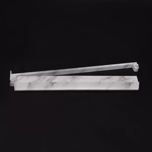 Soporte y Empujador Portátil de Lujo Moderno de Madera Ayous con Diseño de Concha de Tortuga y Mármol Blanco para Fichas de Mahjong Americano - Product Image 4