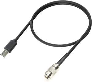 Câble Timecode Alvins pour caméra Sony FX3 FX30 <span class=keywords><strong>A7S3</strong></span> <span class=keywords><strong>A1</strong></span>, câble Timecode DIN vers Micro USB - Product Image 4