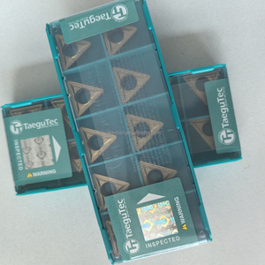 TCMT16T308-MT TT5080 Insertos Originales Taegutec de Carburo de Tungsteno con Recubrimiento CVD HRC45-60 para Torneado Externo en Tornos CNC, Corea - Product Image 5