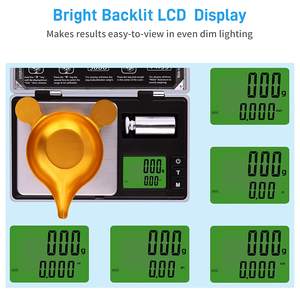 Легко носить с собой небольшие цифровые карманные весы 200 г x 0,01 г Грамм мини ювелирные изделия весы - Product Image 3