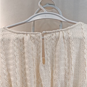 Camicetta da <span class=keywords><strong>donna</strong></span> elegante a manica lunga alla moda camicetta da <span class=keywords><strong>donna</strong></span> in <span class=keywords><strong>Chiffon</strong></span> estiva ampia in <span class=keywords><strong>Chiffon</strong></span> dal Design Patchwork di pizzo - Product Image 4