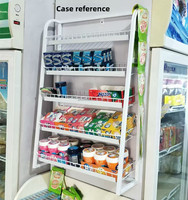 Vente directe d'usine comptoir de caisse petite étagère supermarché boisson nécessités quotidiennes médecine présentoir avec étiquettes de prix