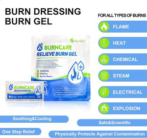 MOQ rendah disesuaikan pemasok yang disetujui peralatan bakar dasar dengan perban luka berperekat termasuk <span class=keywords><strong>Gel</strong></span> bakar - Product Image 3