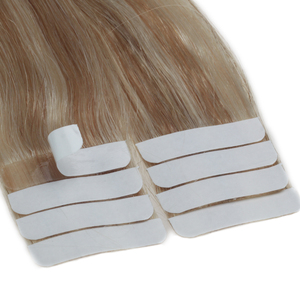 Commercio all'ingrosso Doppio Disegnato Misto Oro Nastro di Colore Dei Capelli Reale capelli del Nastro Dei Capelli Umani Indiani di Remy Del Virgin Nastro In Estensioni Dei Capelli - Product Image 5