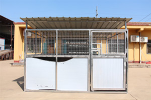 Écurie pour chevaux en acier galvanisé de qualité australienne avec panneaux en HDPE et dimensions personnalisées - Product Image 2