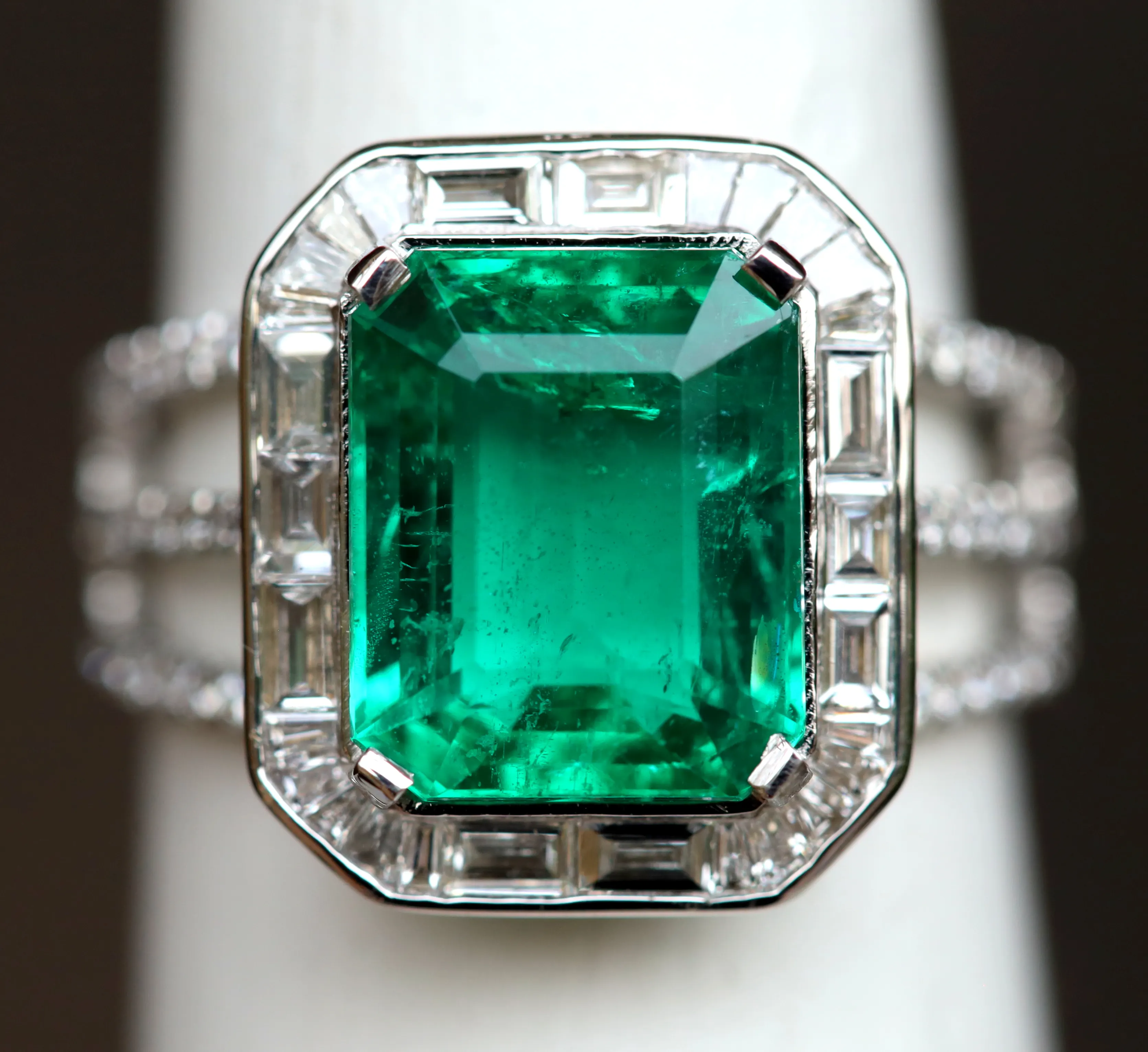 Anelli smeraldo 925 argento Sterling naturale smeraldo pietre preziose anelli cuscino all'ingrosso lotto anelli misure personalizzate