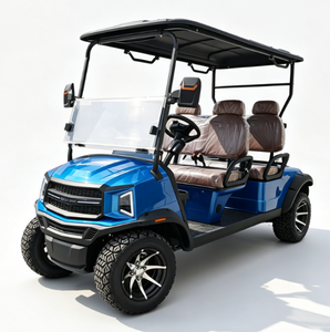 Vehículo Eléctrico Modelo F con Faros LED y Logotipo Personalizado para Carritos de Golf en Resorts - Product Image 3