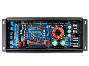 เครื่องขยายเสียงรถยนต์ OEM 4 แชนแนล คลาส <span class=keywords><strong>D</strong></span> 4x150 วัตต์ RMS แบบฟูลเรนจ์ ดีไซน์กะทัดรัด - Product Image 5