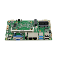 Placa BASE DE PC Industrial integrada i7 5500U 3,5 pulgadas Dual NIC 6xCOM 4G tarjeta SIM WiFi VGA Ubuntu Mini PC placa base