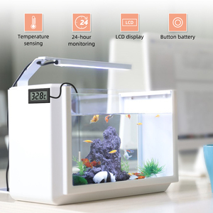 <span class=keywords><strong>LCD</strong></span> Nhiệt kế kỹ thuật số nhiệt độ đo nhiệt độ mét đen/trắng - Product Image 3