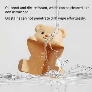 Protection d'angle de table créative et mignonne en forme d'ours, anti-collision, protection d'angle de table et autocollant anti-choc à angle droit - Product Image 4