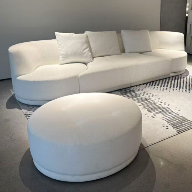 Modern Fabric Sectional Sofa Living Room Furniture Sofa Set Modern Design Couch Fabric Luxury Swivel Function Sofa