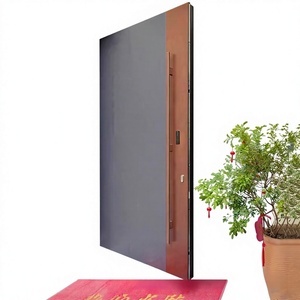 Porte d'Ingresso in Alluminio Stile Moderno Minimalista con Sistema a Taglio Termico e <span class=keywords><strong>Design</strong></span> ad Asse Centrale o Offset - Vendita Diretta dalla Fabbrica - Product Image 1