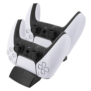 Station de charge double pour manette de jeu P5 avec lumières <span class=keywords><strong>LED</strong></span> pour Playstation 5 PS5 <span class=keywords><strong>PS</strong></span> 5, accessoire de jeu pour manette - Product Image 4