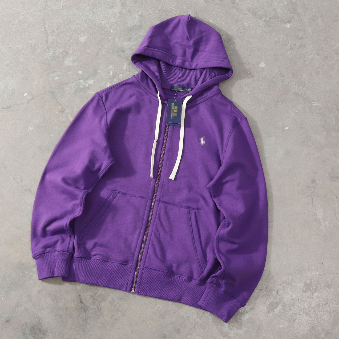 Outwear with purple