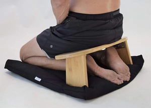 Banco de bambú para yoga, nuevo diseño, 2022 - Product Image 3