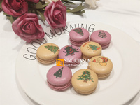 Imprimante alimentaire A3+ pour macarons, gâteaux, papier sucré, impression avec double encre comestible 4 couleurs, prix bas et certificats
