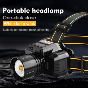 High-Power 10W <b>Rechargeable</b> LED Headlamp Long Range Zoom Head <b>Torch</b> Life Waterproof Headlight for Outdoor Climbing Fishing - Product Image 3