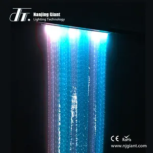 water curtain stage background bar light fiber optical curtain lights