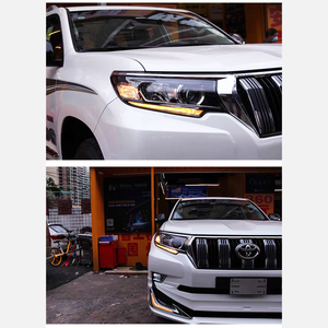 Accessoires de voiture Phares à LED 2015 2016 2017 2018 2019 2020 2021 Assemblage de phares avant pour Toyota Land Cruiser Prado - Product Image 4