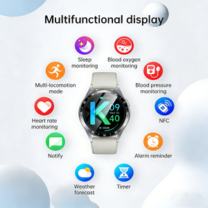 Relojes Inteligentes Deportivos para Hombre, Delgados, con NFC, Auriculares Bluetooth, Monitor de Ritmo Cardíaco, Resistentes al Agua IP67, Recordatorio de Llamadas - Product Image 6