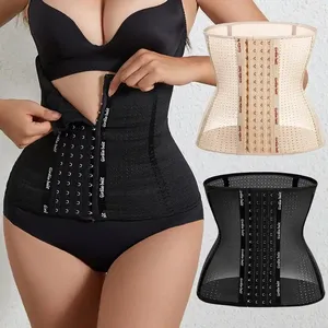 Custom High Compression Women Shaper Girdle Adjustable Waist Trainer Tight Body Shaper Belt Shapewear Slimming Corset