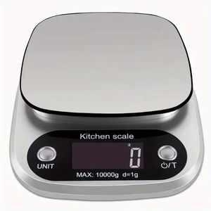 Wholesale 1pc Accurate Digital Kitchen <b>Scale</b> for Cooking and Baking - 22lb Capacity in Grams Ounces <b>Coffee</b> Meat More - Product Image 1