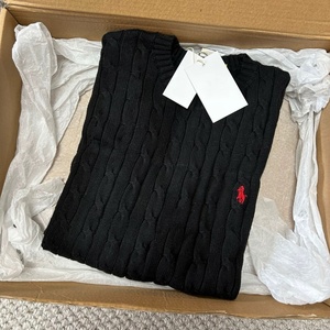 Áo len nam dệt kim mùa đông kiểu Old Money <span class=keywords><strong>2025</strong></span> mới, chất liệu len 100%, kiểu dáng pullover, họa tiết bện, thêu logo. - Product Image 4