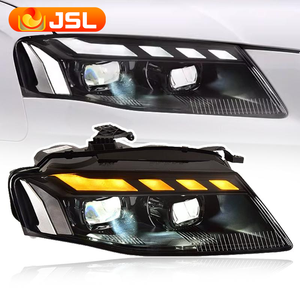Khusus untuk 08-12 Audi A4 lampu depan perakitan modifikasi lensa LED lampu siang hari dengan Sequential lampu sein - Product Image 1