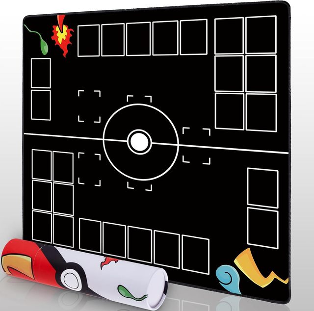 Wholesale Eco-friendly Custom TCG Playmat Gamer Large Waterproof Non-Slip Rubber Sublimation Printed Gaming Table Mat