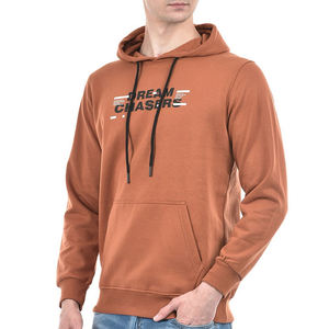 Sweat à capuche imprimé en coton et polyester pour les vêtements de sport, Sweat à capuche personnalisé en coton mélangé pour hommes Sweats à capuche imprimés surdimensionnés - Product Image 4