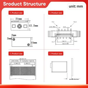 Moteur de numérisation de codes à barres 2D intégré haute performance avec interface USB en stock pour les tourniquets de kiosques et les terminaux de point de vente - Product Image 6