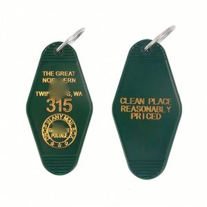 NEW Custom <b>Plastic</b> Blank Motel Hotel Keychain <b>Key</b> Tag Print Design Logo ABS Hotel <b>Key</b> <b>Ring</b> - Product Image 5