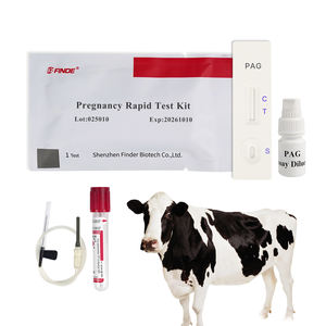Bovins bovins vache grossesse précoce <span class=keywords><strong>kit</strong></span> de <span class=keywords><strong>test</strong></span> rapide bande carte en papier pour la détection de sang sérum vache bovin <span class=keywords><strong>kit</strong></span> de <span class=keywords><strong>test</strong></span> de grossesse - Product Image 1