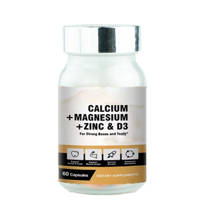 Integratori alimentari calcio magnesio e zinco servizi energetici OEM calcio magnesio e zinco compresse - Product Image 1