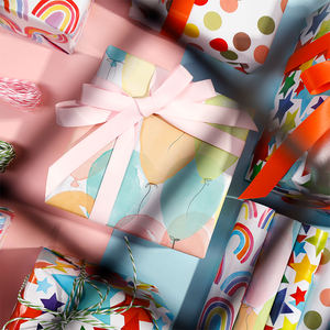 Custom Logo Printing 80g Birthday <b>Tissue</b> Packaging Clothes Shoes <b>Wrapping</b> 43*300cm Gift <b>Paper</b> Roll for <b>Wrapping</b> <b>Paper</b> - Product Image 6