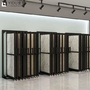 Fournisseur Coulissante salle d'<span class=keywords><strong>exposition</strong></span> coulissante <span class=keywords><strong>salon</strong></span> plancher céramique stands présentoir de tuiles - Product Image 2