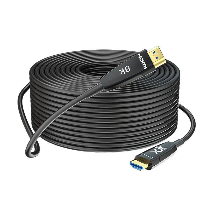 Oem thương hiệu AOC 2.1 hoạt động Cáp Quang HDMI siêu tốc độ 8K @ 60Hz 48gbps HDMI Video Cáp