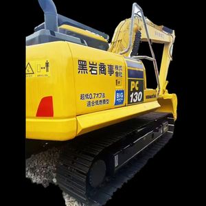 Vente flash! Excavatrice sur chenilles Komatsu PC130 de fabrication japonaise, moteur hydraulique de 13 tonnes |   Matériel de travail robuste d'occasion pour rapportage, rapport fourni - Product Image 2